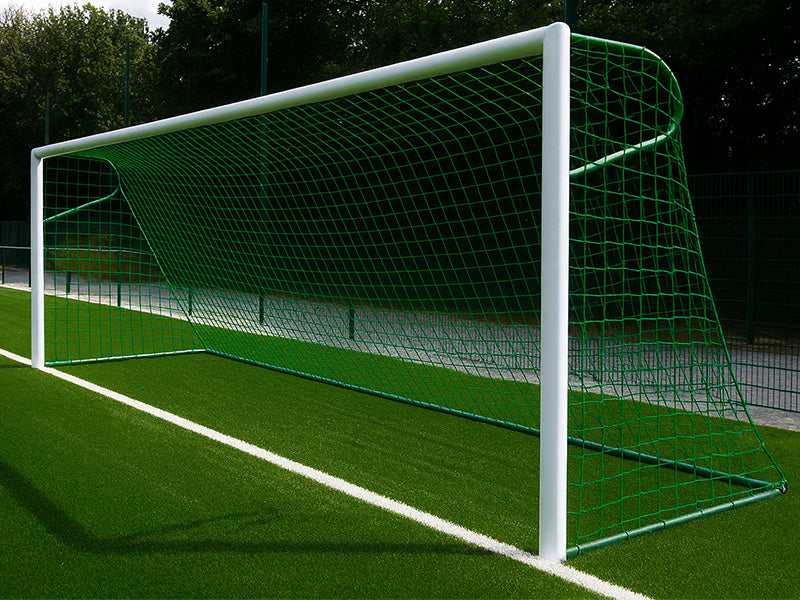 P-doel met groen doelnet 7,5x2,5x0,8x2 m