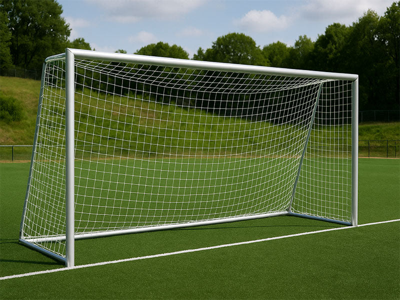 Pupillendoel 5x2x0,8x1,5 met wit voetbalnet