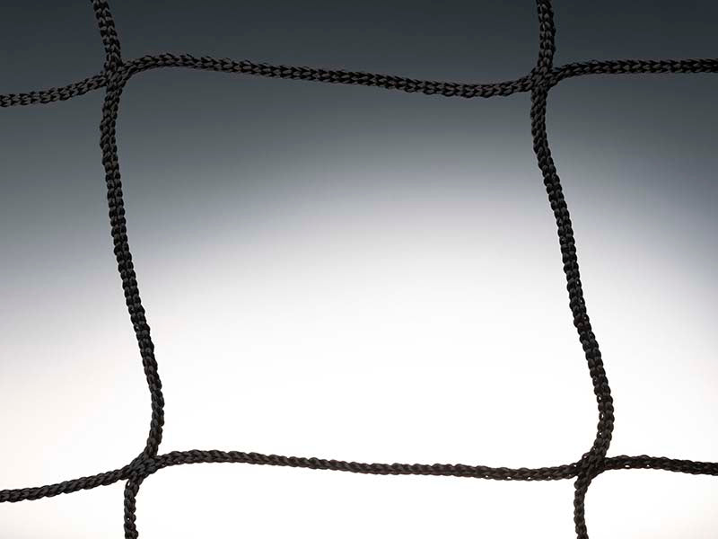 Tornetz freie Netzaufhängung - schwarz | 7,5x2,5x2x2 m - 4 mm