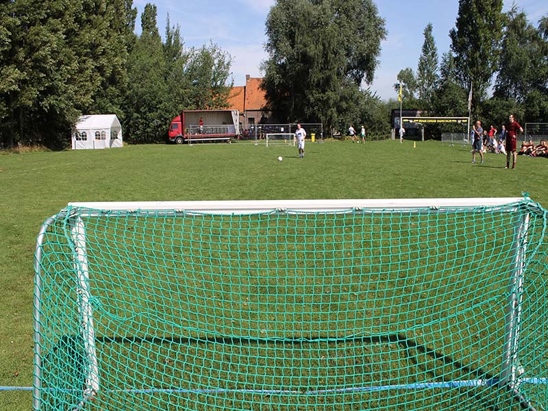 mini voetbaldoel maas net groen 45 mm