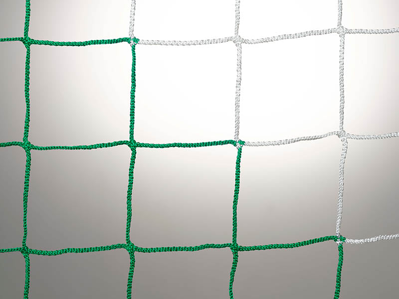 Tornetz freie Netzaufhängung - grün/weiss | 7,5x2,5x2x2 m - 4 mm