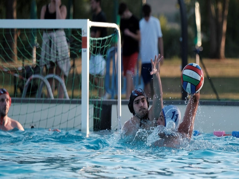 Wasserball-Tornetz – grün | 3x1x0,8x0,8 m - 3 mm